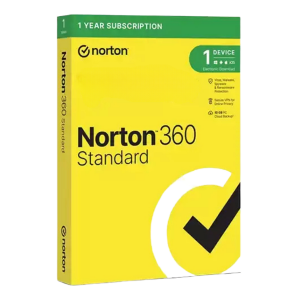 Norton 360 Standard 1 User – 3 Years